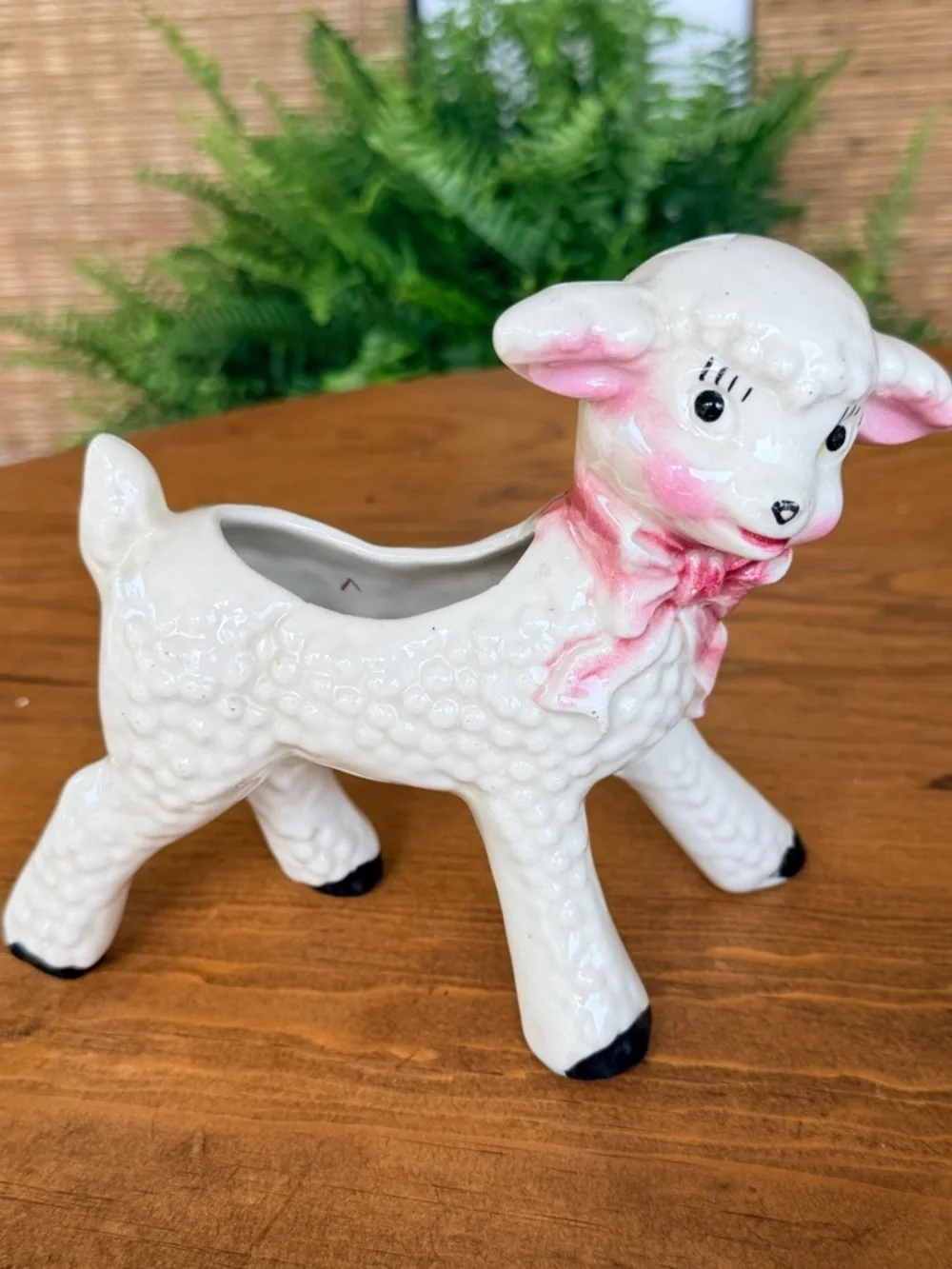 Vintage Sheep Planter